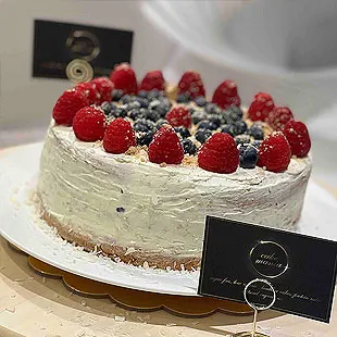 Raspberry Healthy Cake - CakeMania Raspberry Healthy Cake